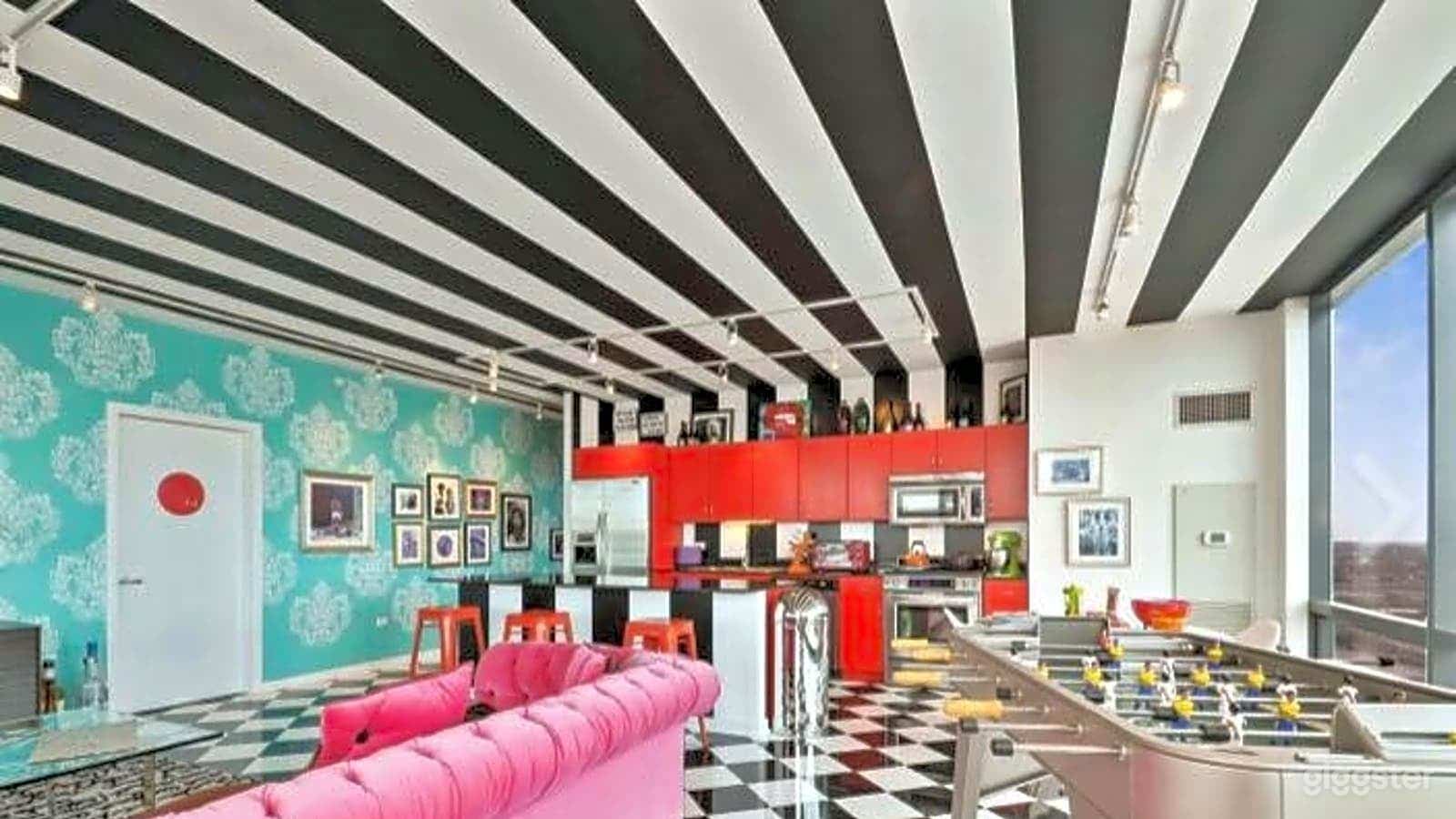 Living Room, Dining Room &amp; Kitchen