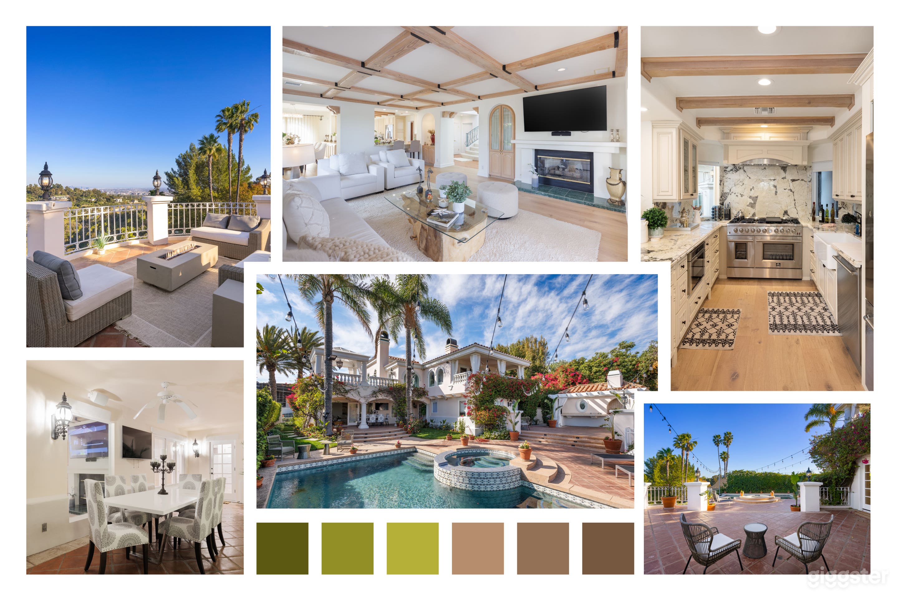 OLD HOLLYWOOD VILLA WITH VIEWS, ARCHES &amp; ROMANCE Photo 1