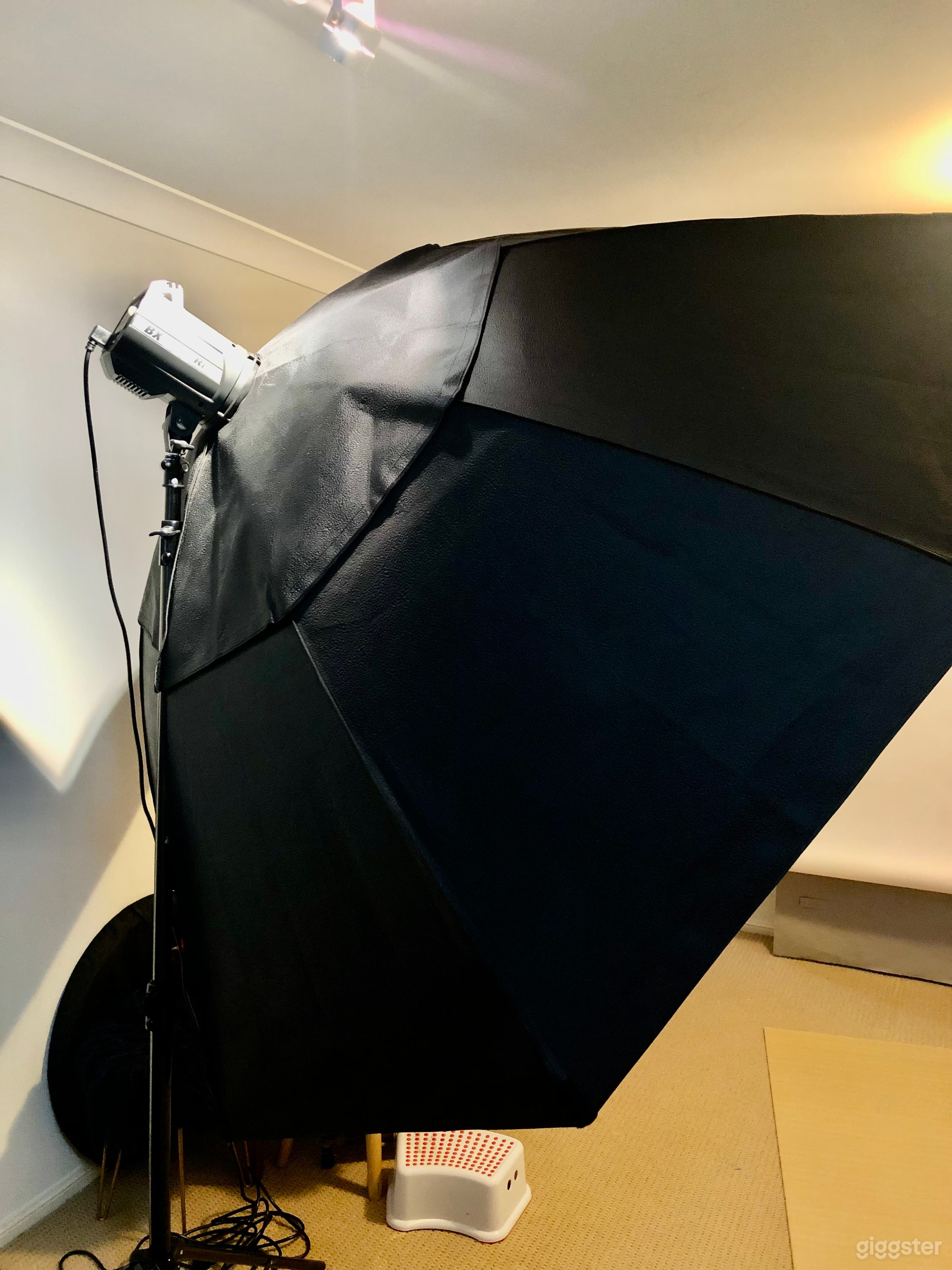 Seamless backdrop photo studio with lighting. Photo 3