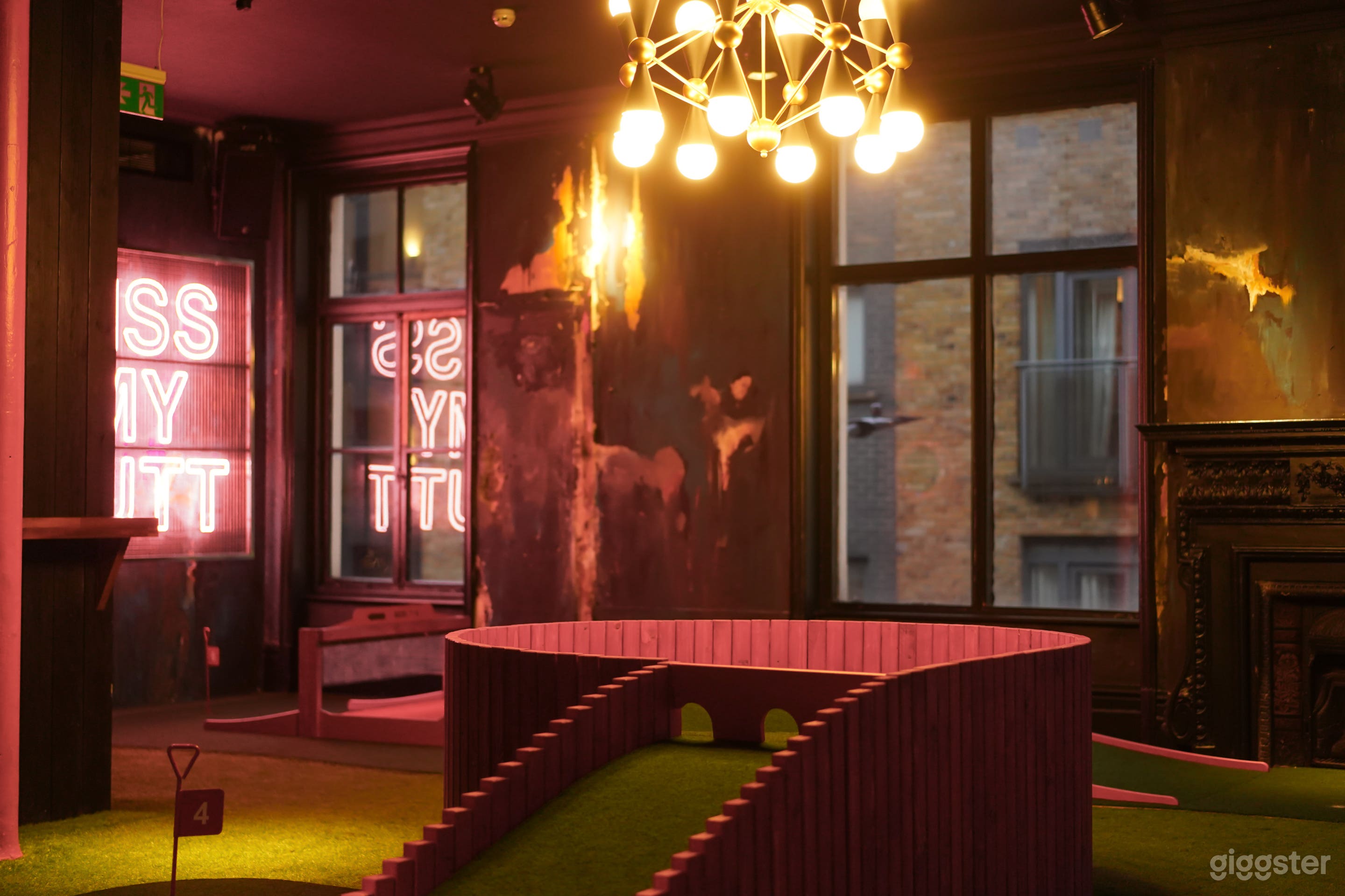 Over view of half first floor