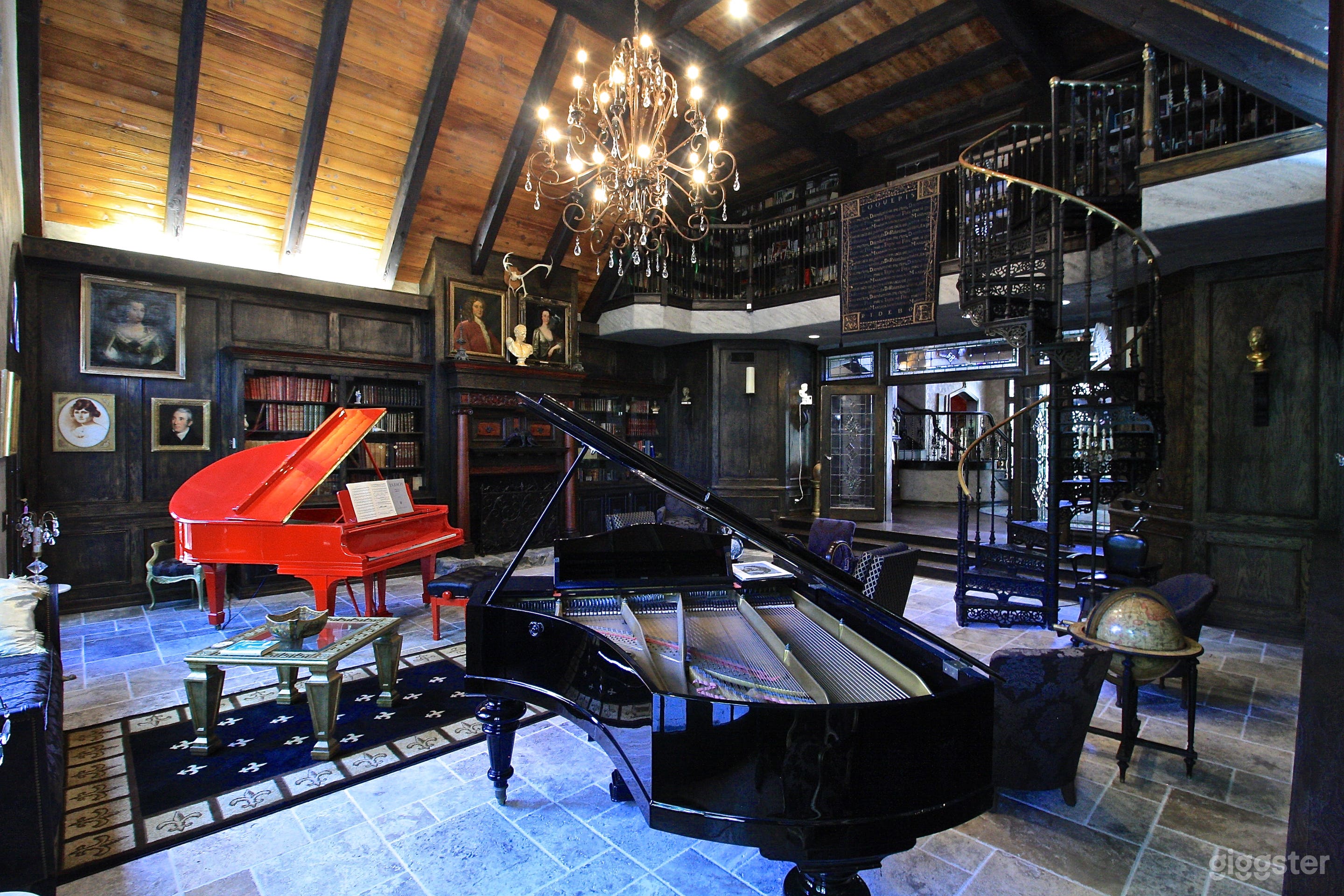 Library/Piano Room