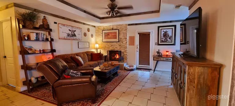  Encantadora Casa de Campo con Temática del Oeste 