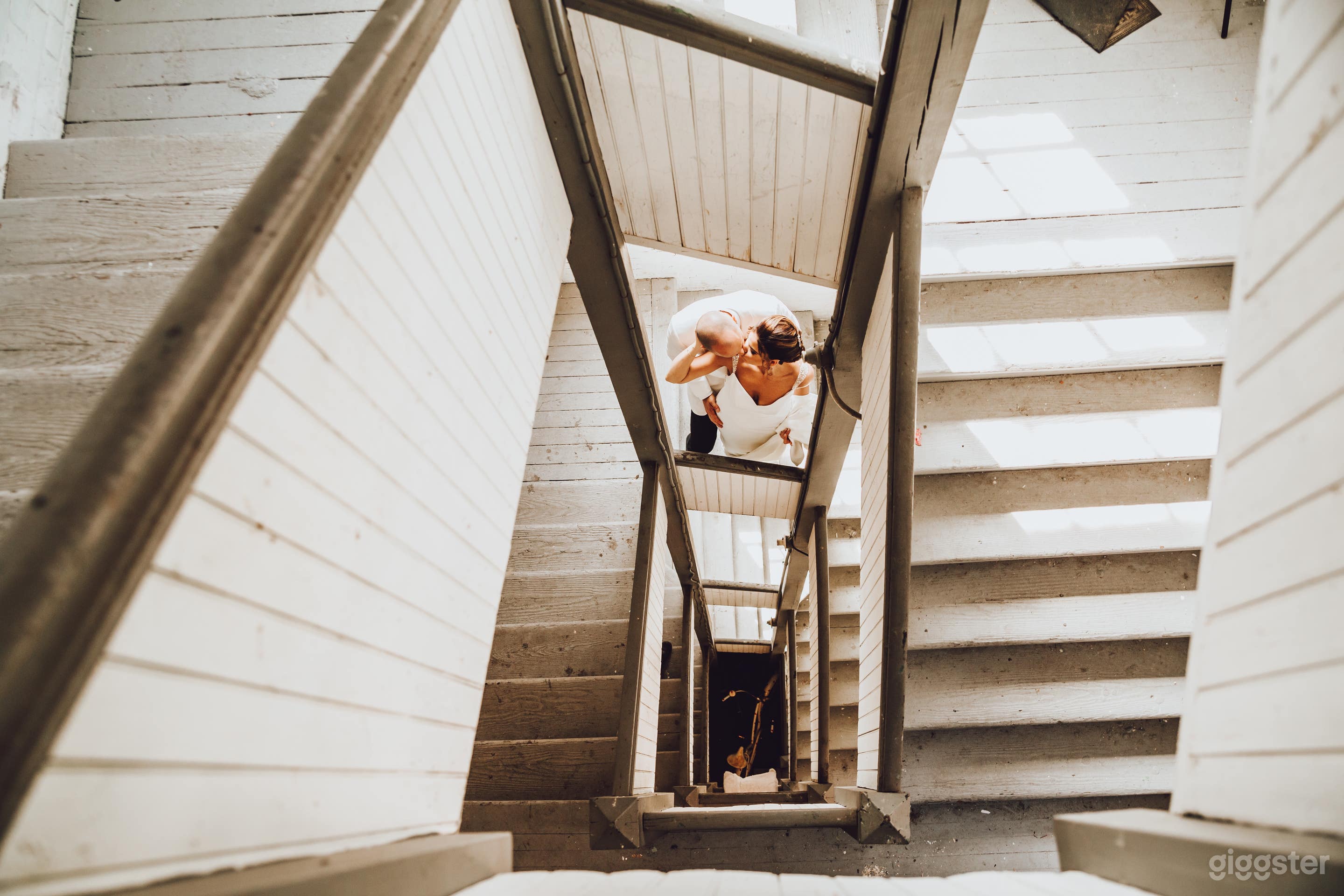 5 story tower staircase