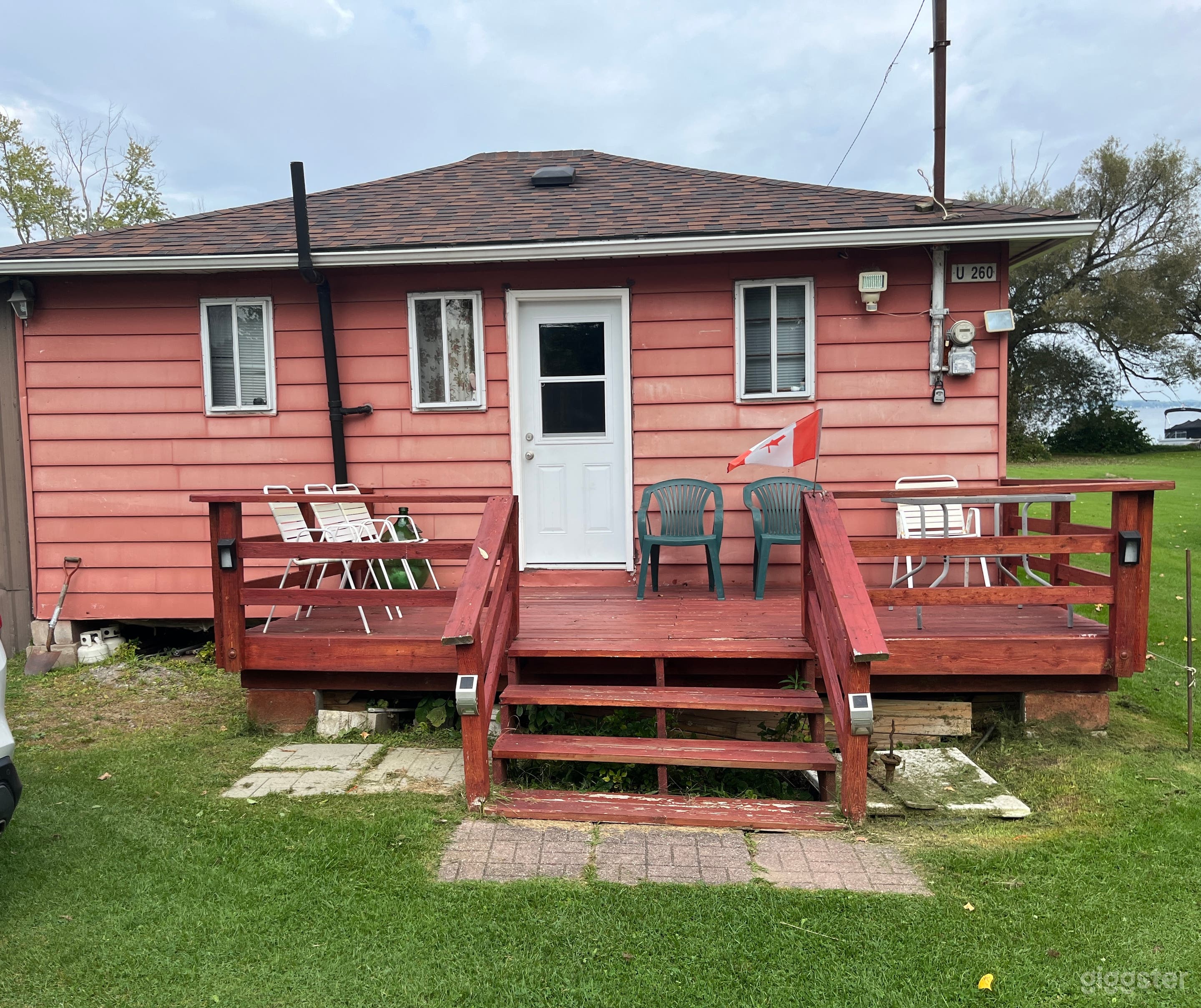 Front View of Rice Lake Cottage Home
