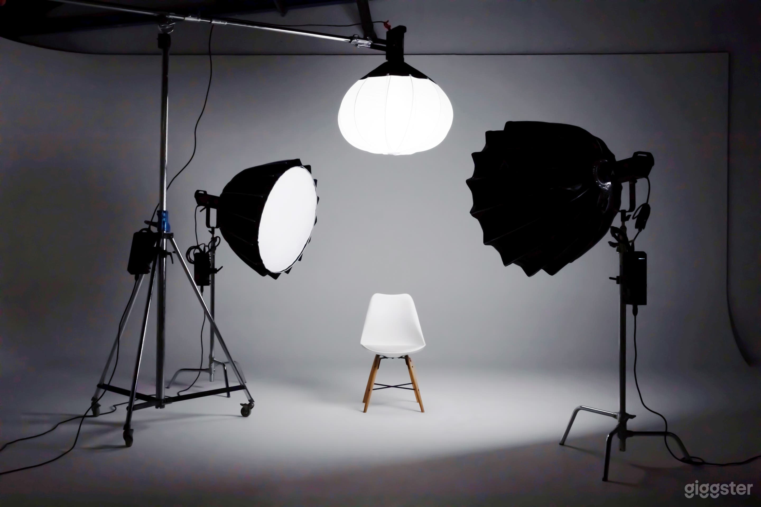 Example of lighting set-up