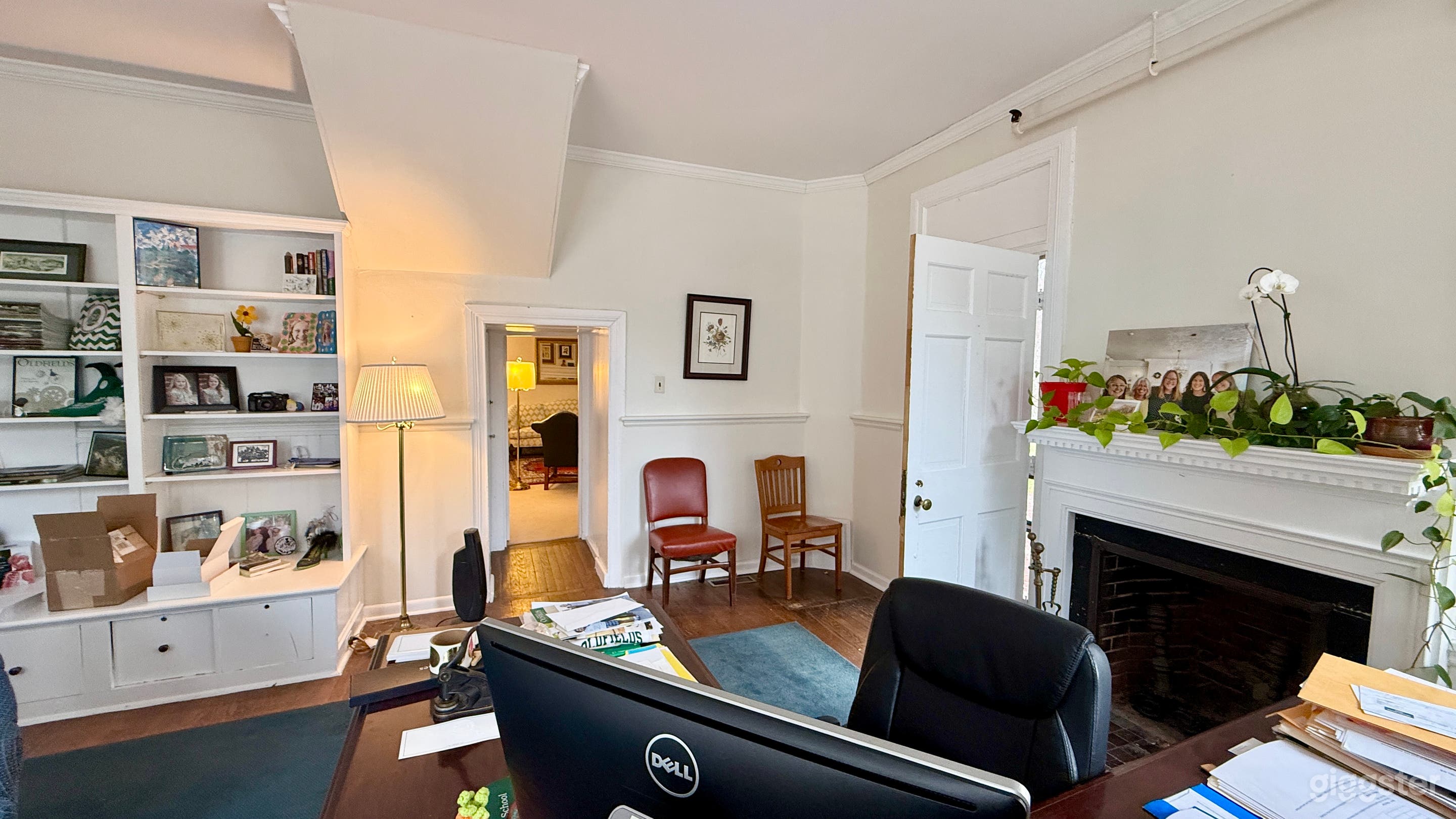 Tastefully Furnished Office with Great Light &amp; Outside Door Photo 2