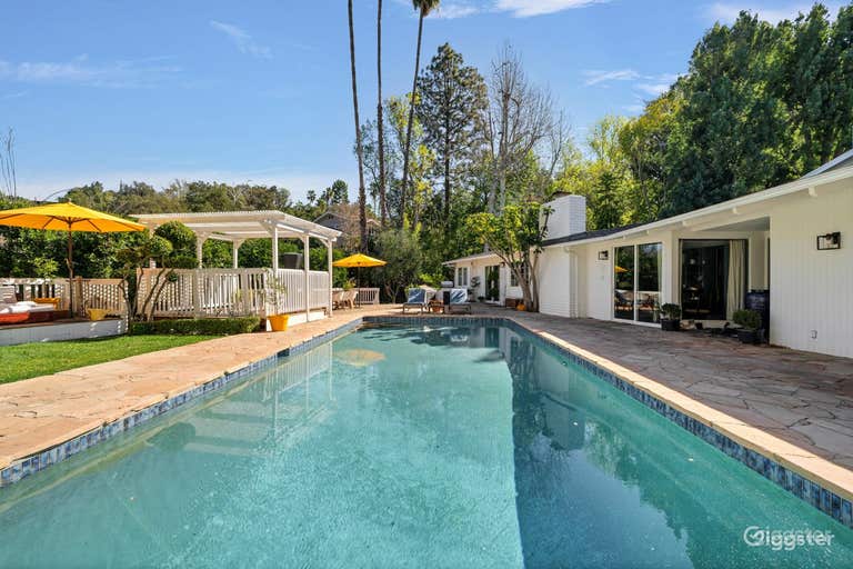   SLIM AARONS-INSPIRED RANCH: CHIC 60'S OASIS/POOL 