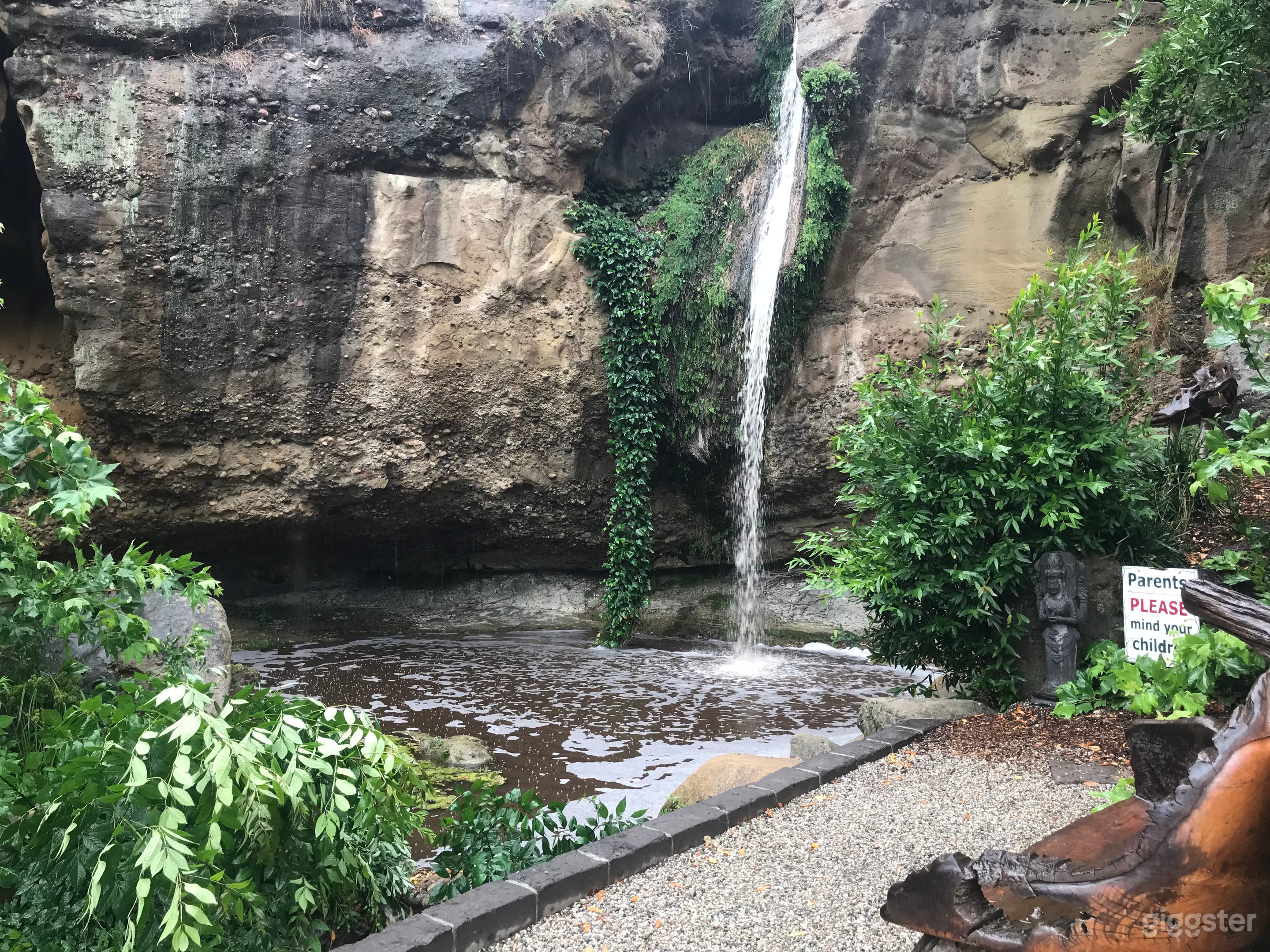 Natural Waterfall Crystal Store Zen Garden Unique Photo 1