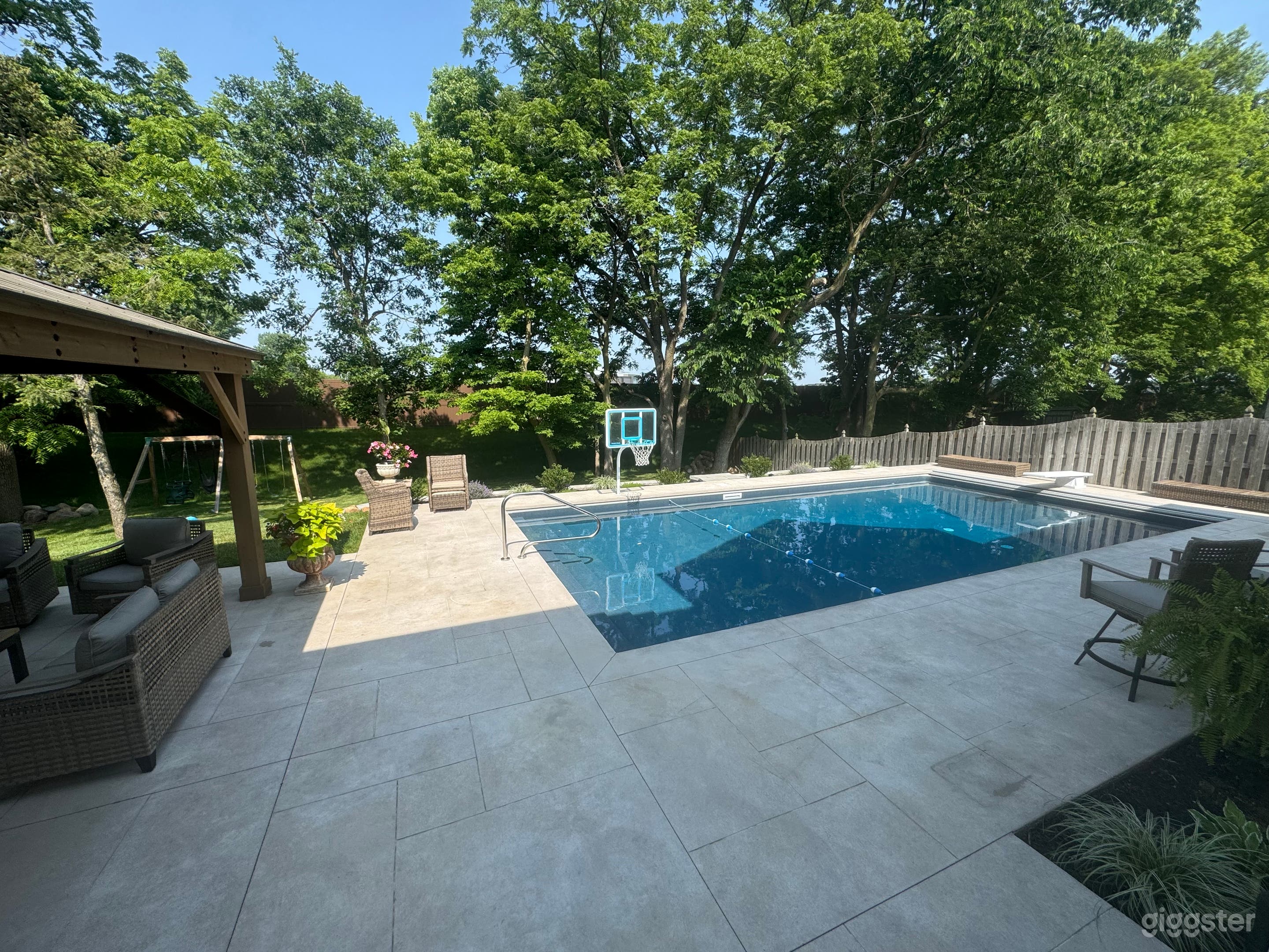 Private Pool with Spa, Patio &amp; Fireplace Photo 1