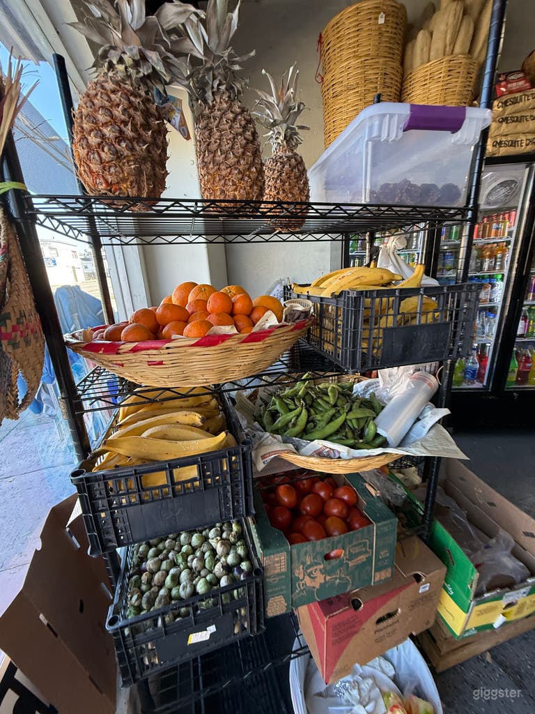  Neighborhood Market with Aisles, Counter & Retro Vibe 