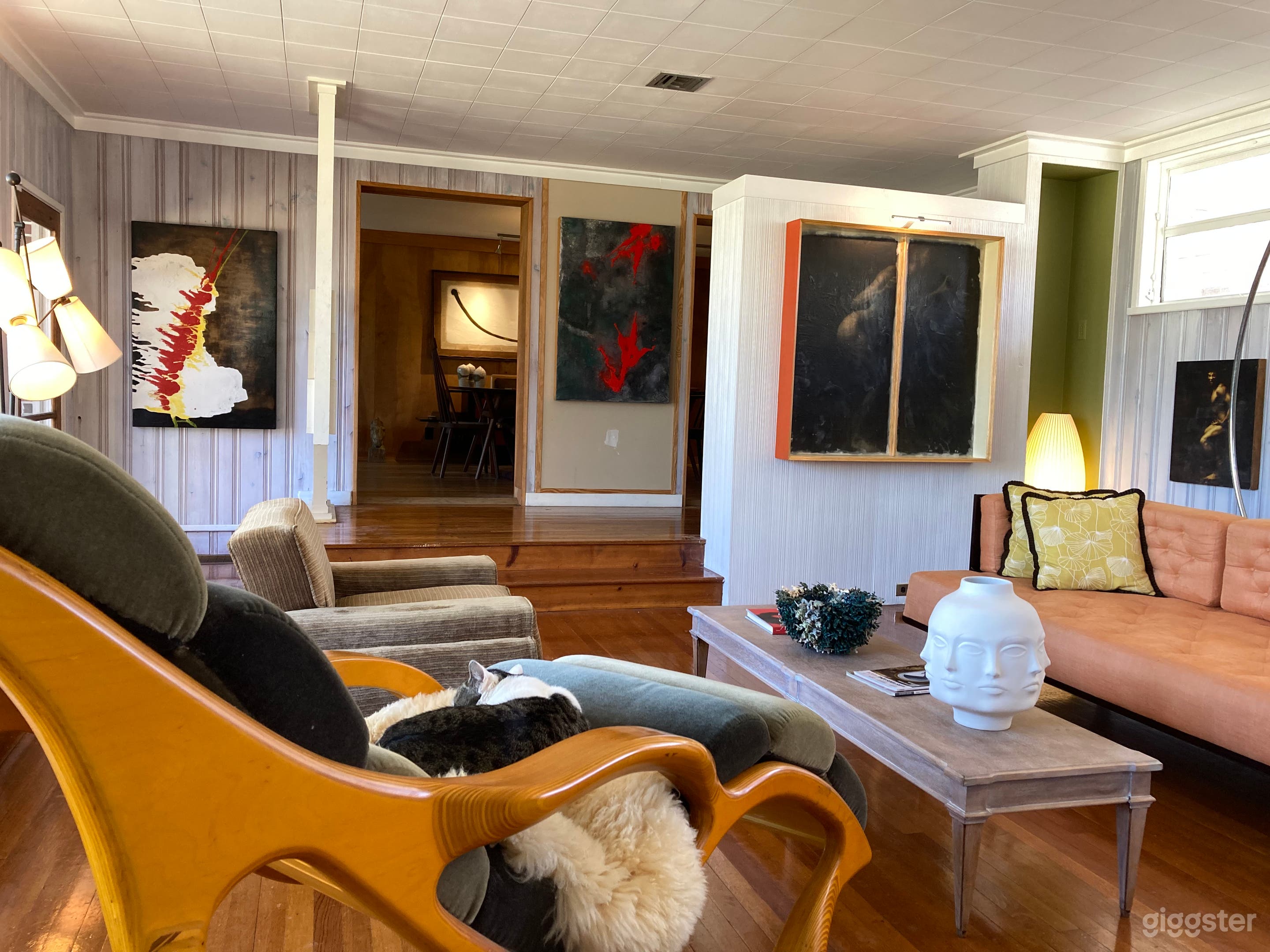 Mid century modern in the woods. Photo 4