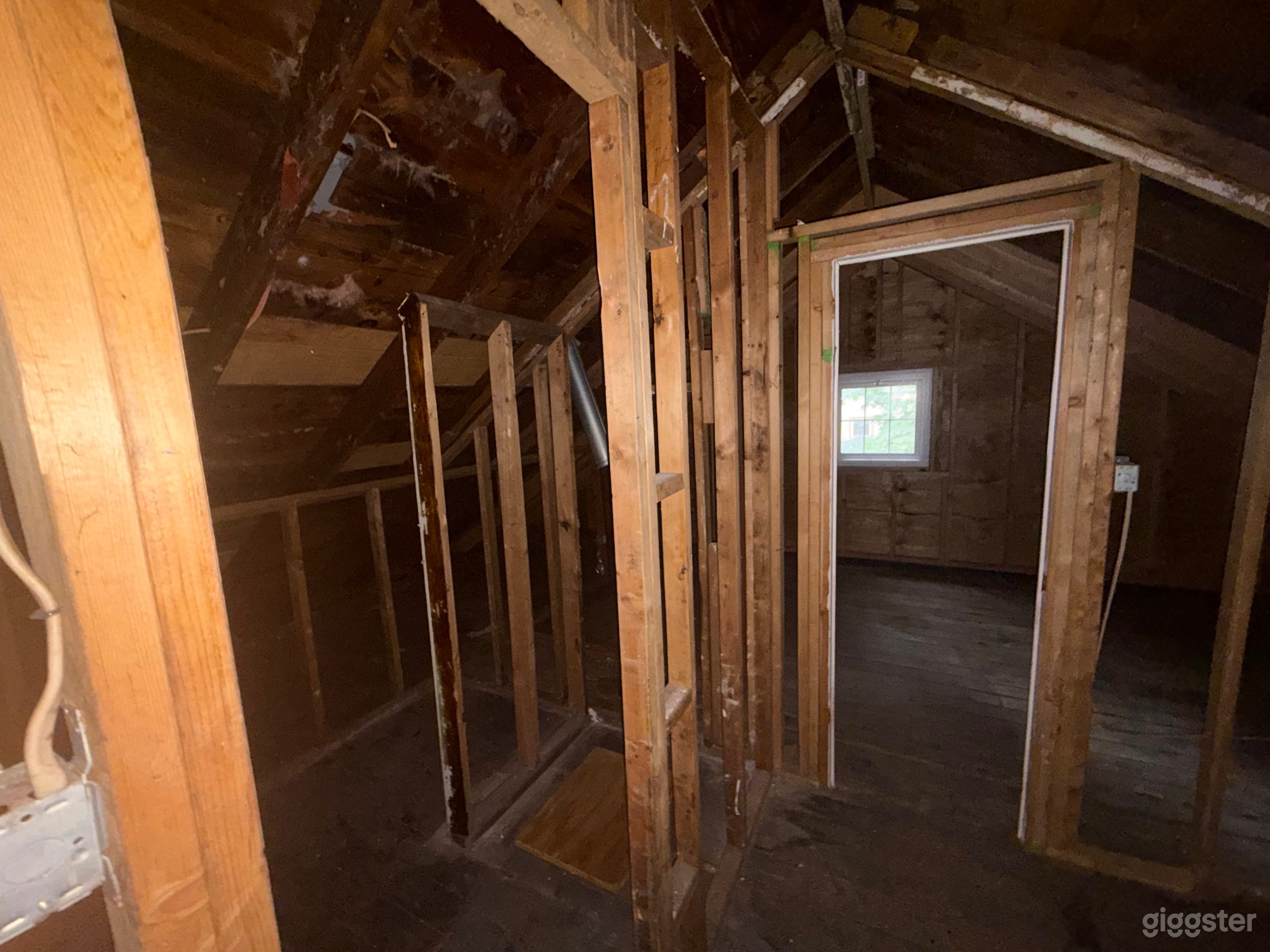 Empty second floor