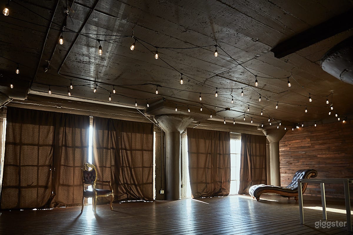 Artistic Wood Stage With Illumination Photo 3