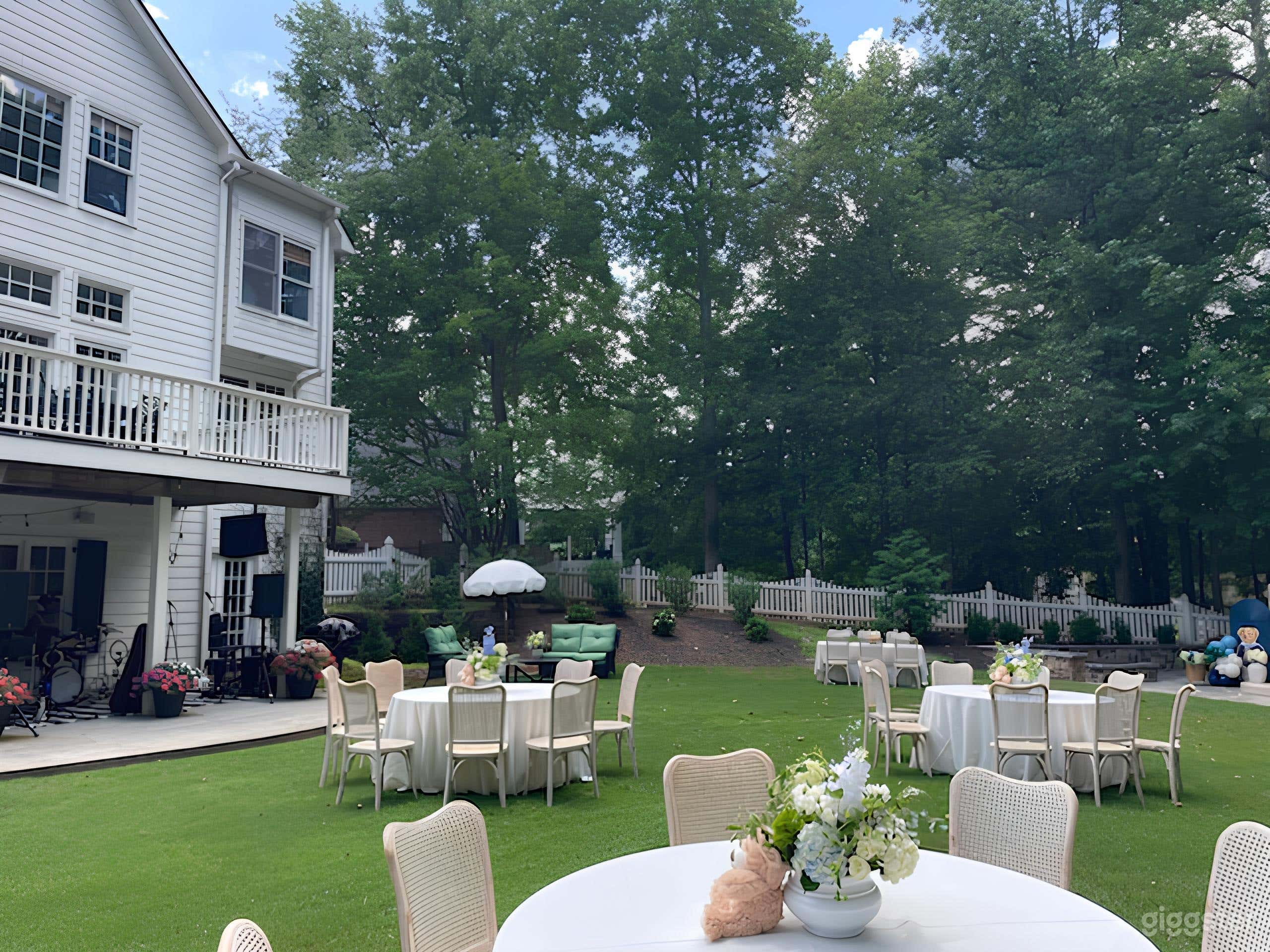 Charming Woodland Backyard Photo 3