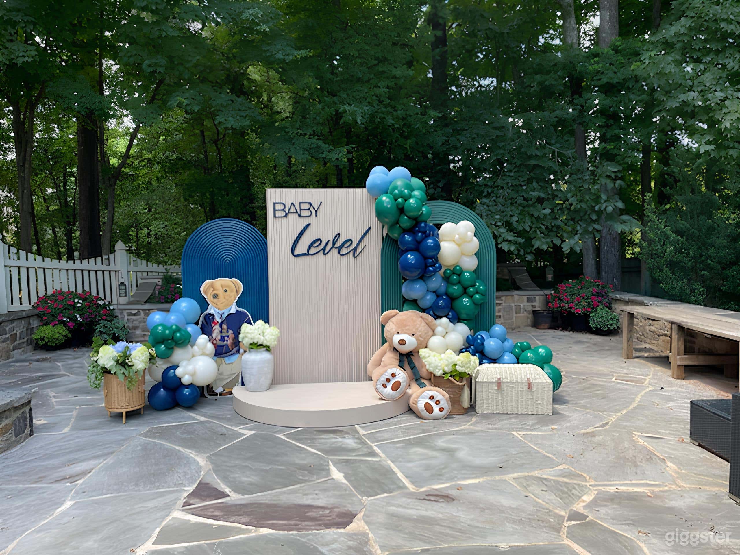 Charming Woodland Backyard Photo 1