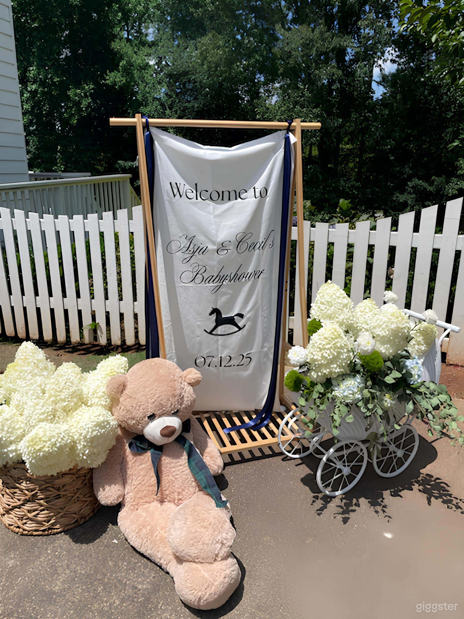 Charming Woodland Backyard Photo 4