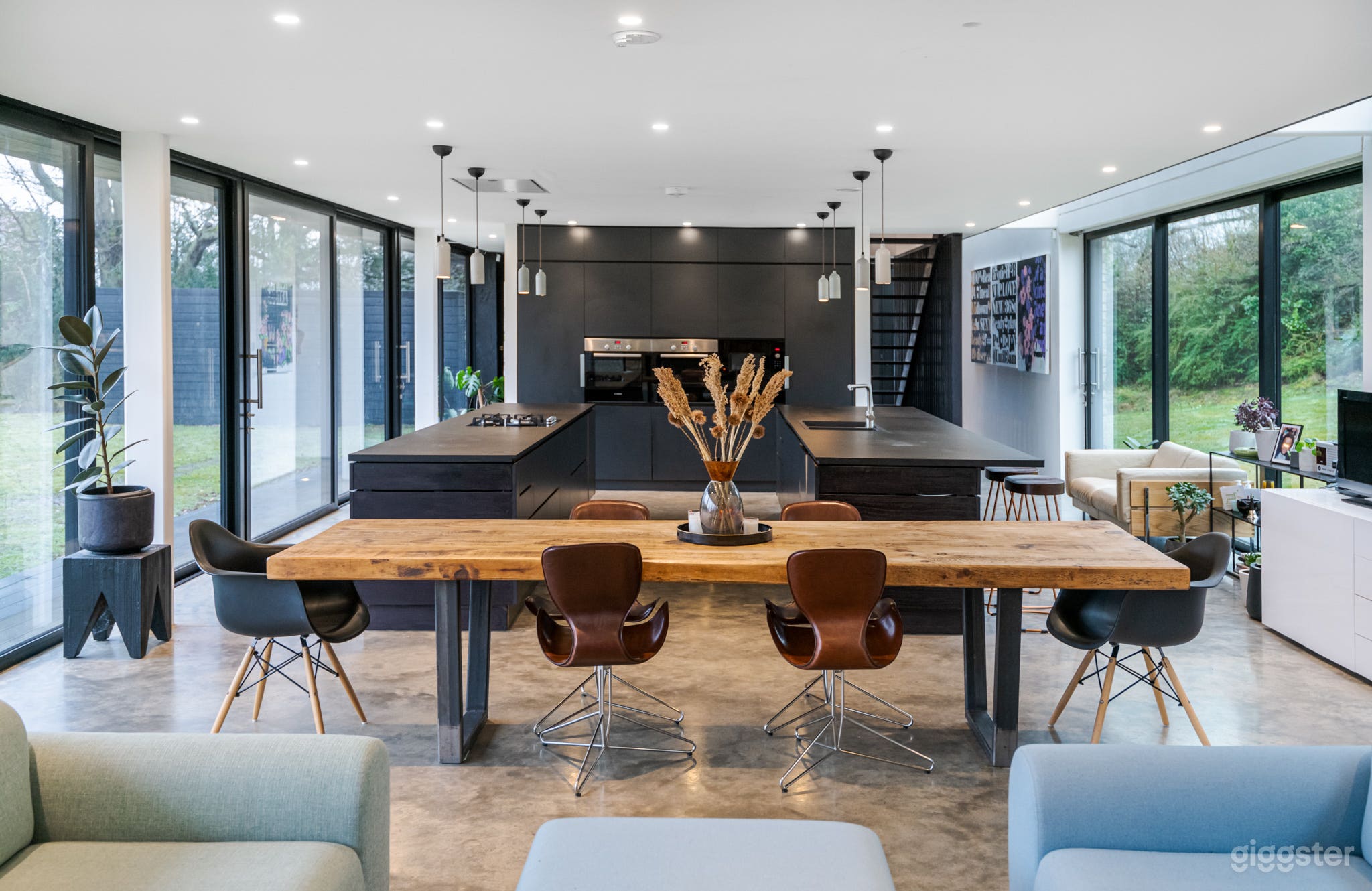 Contemporary Wood and Stone Home in Storrington Photo 1