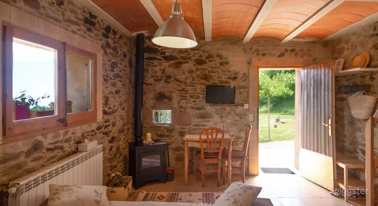  Apartamento dúplex rural con vistas panorámicas y chimenea 