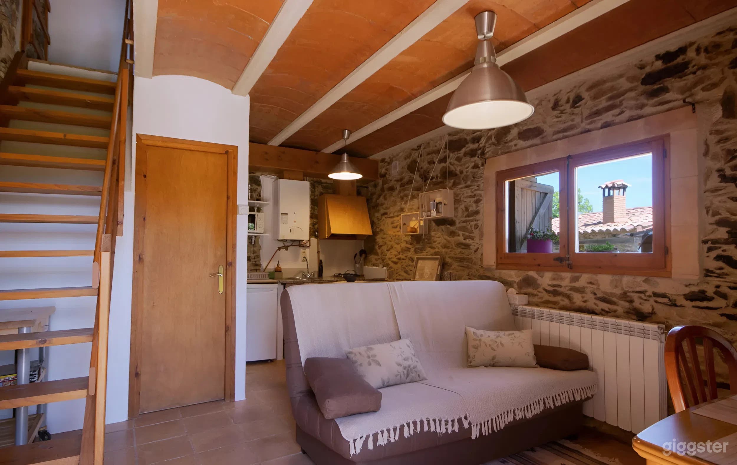 Apartamento dúplex rural con vistas panorámicas y chimenea Foto 3