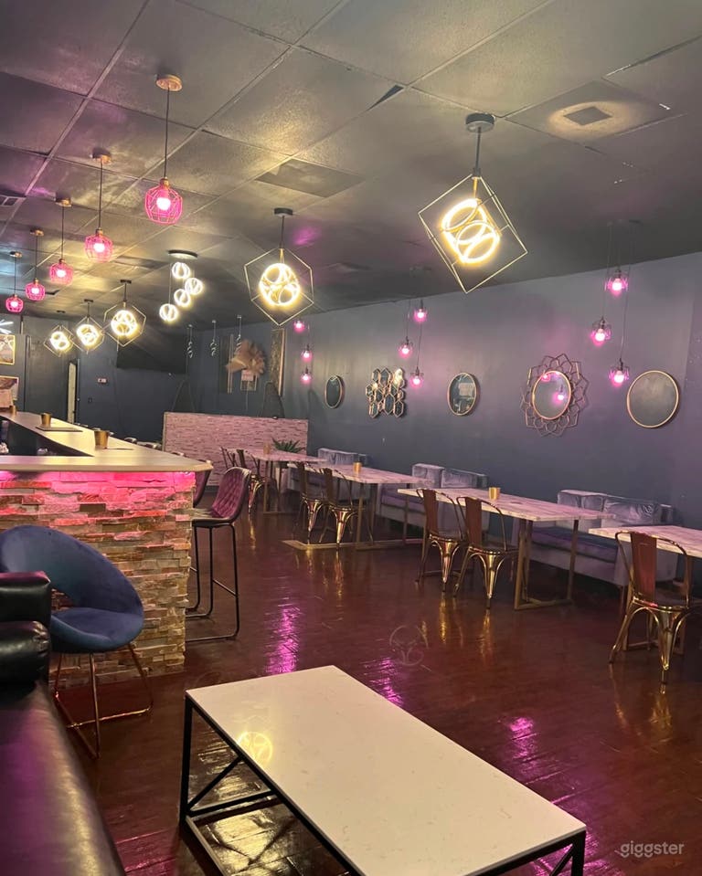  Luxury lounge with a hidden content room  