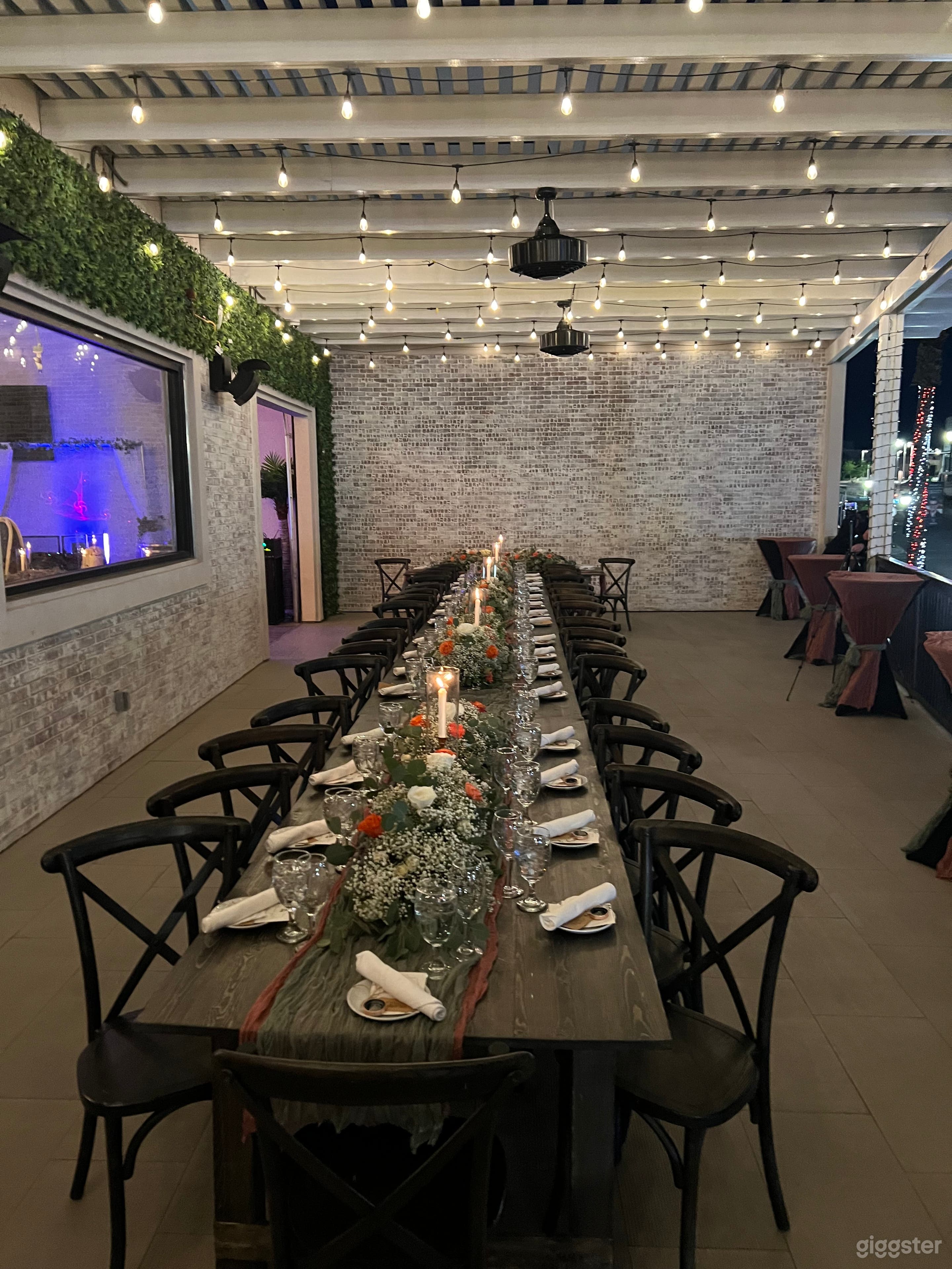 Dinner reception/set up