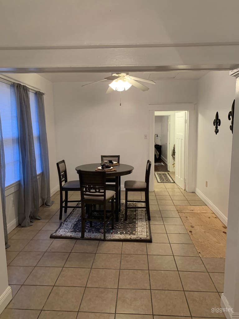  Duplex with New Orleans architecture  