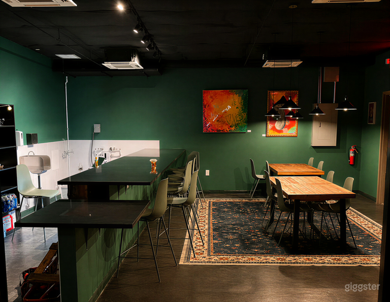  Bar di birra artigianale in stile europeo moderno nel quartiere artistico 