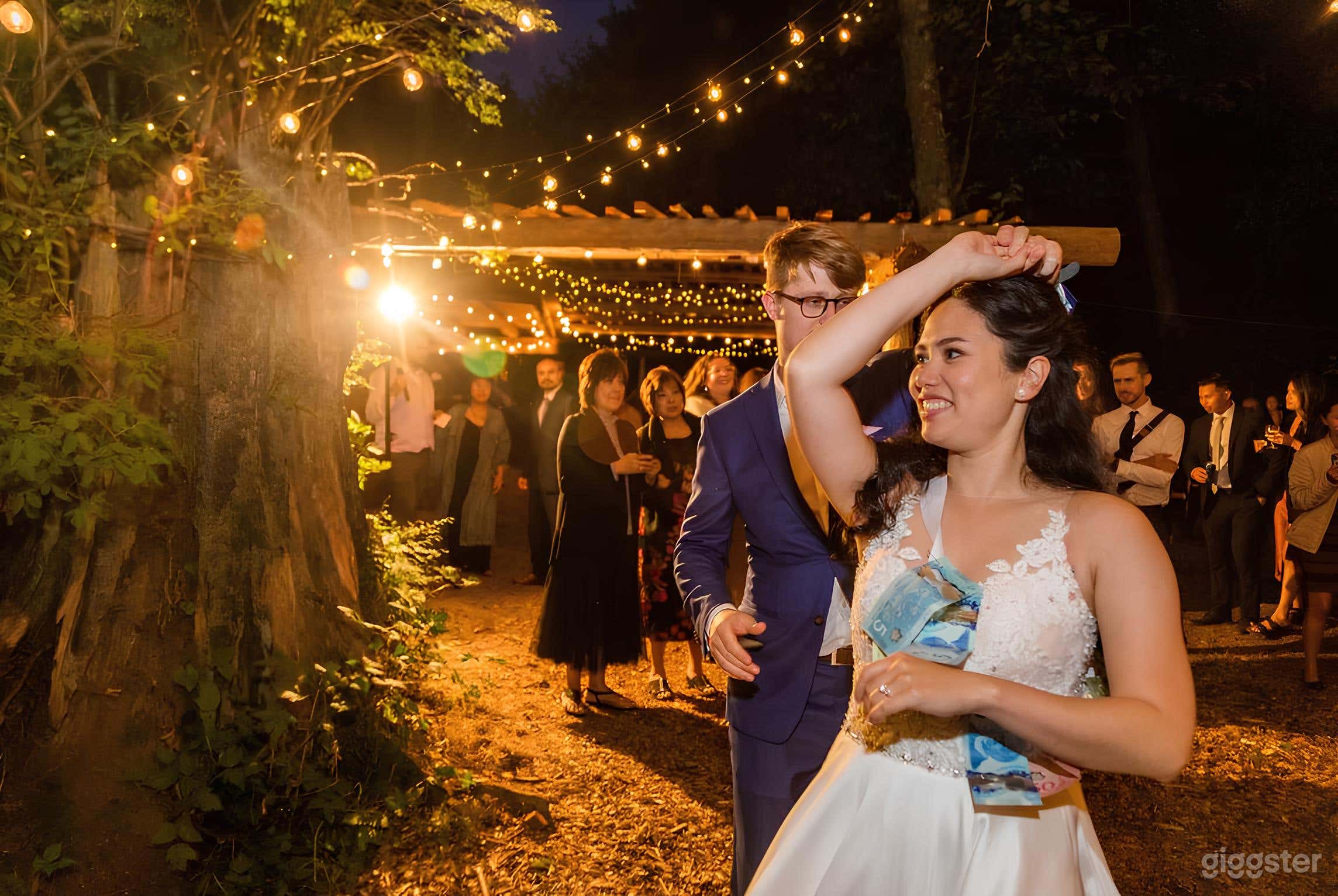 Enchanted Fire Pit &amp; Dance Floor Photo 1