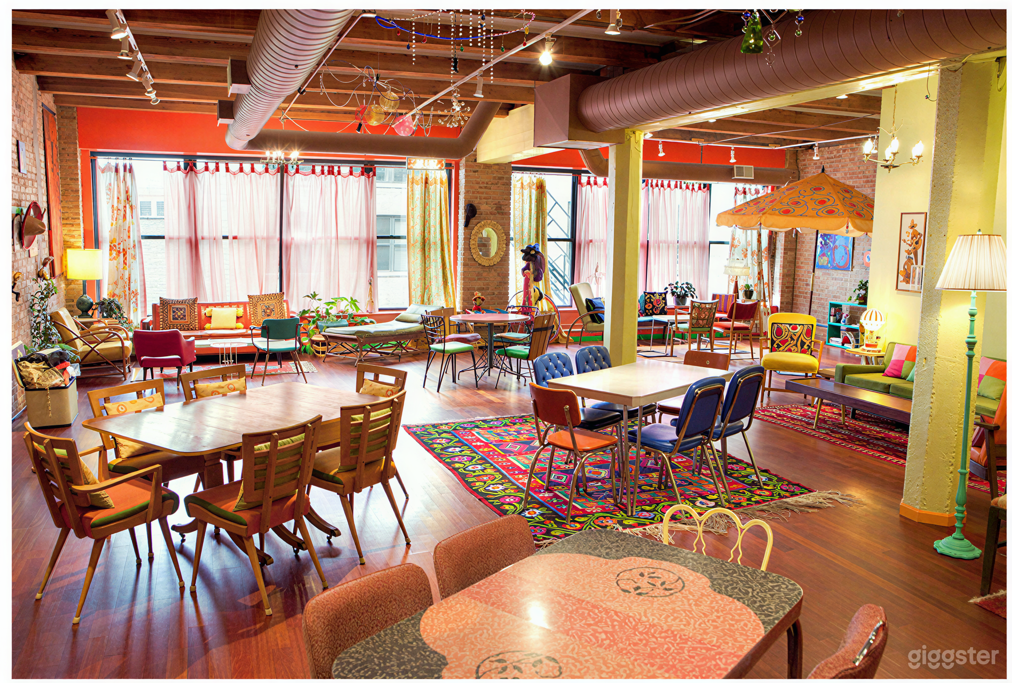 Cheerful Citrus-Colored Event & Meeting Space Photo 1