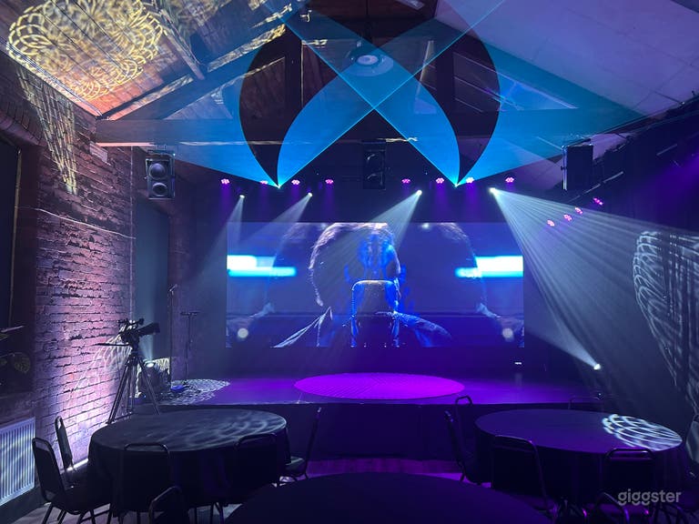  Creative Studio in historic, industrial mill with LED Wall 