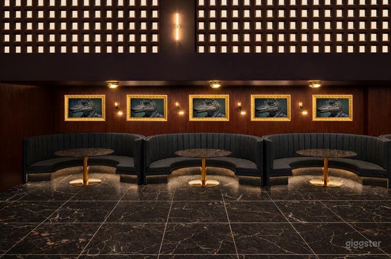  Espace événementiel sophistiqué de luxe avec finitions en marbre 