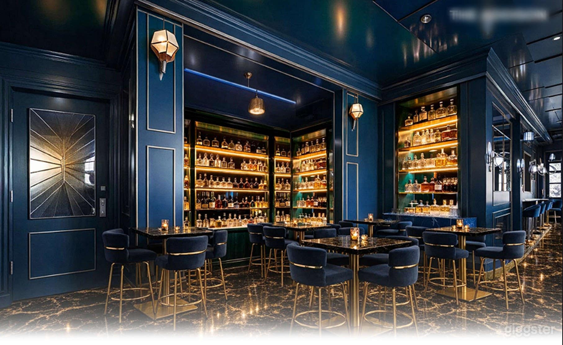 Luxury Sophisticated Event Space with Marble Finishes Photo 2