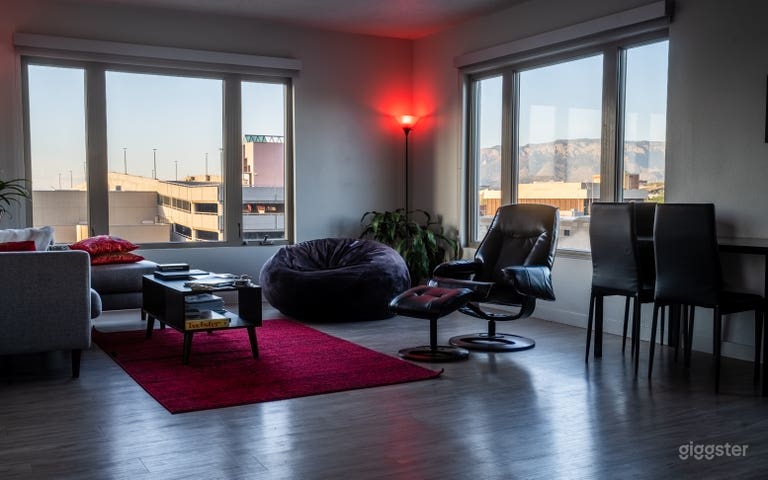  Downtown ABQ Corner Condo with Sunrise and Sunset 