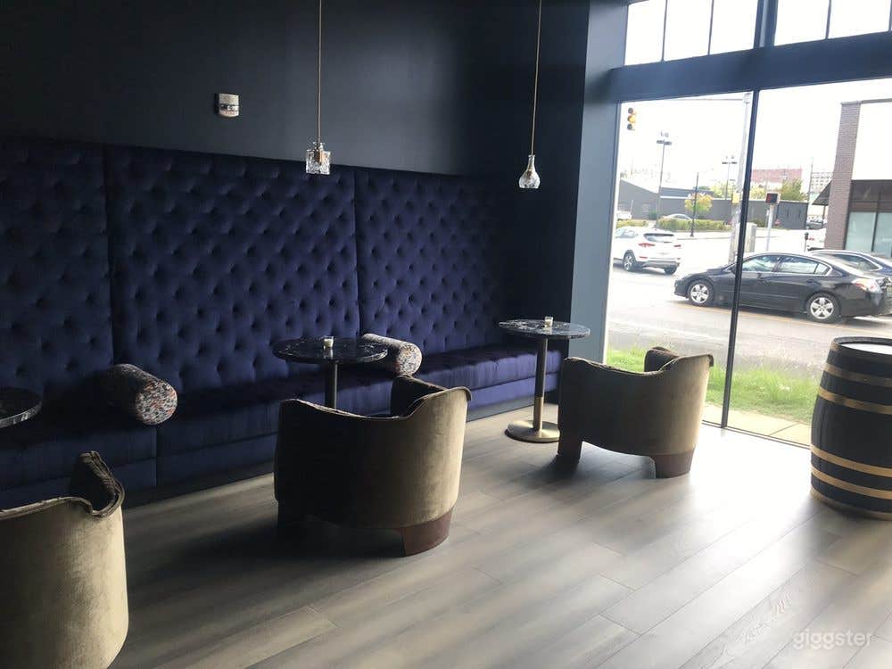 Blue themed Intimate Event Venue Bar in Birmingham Photo 3