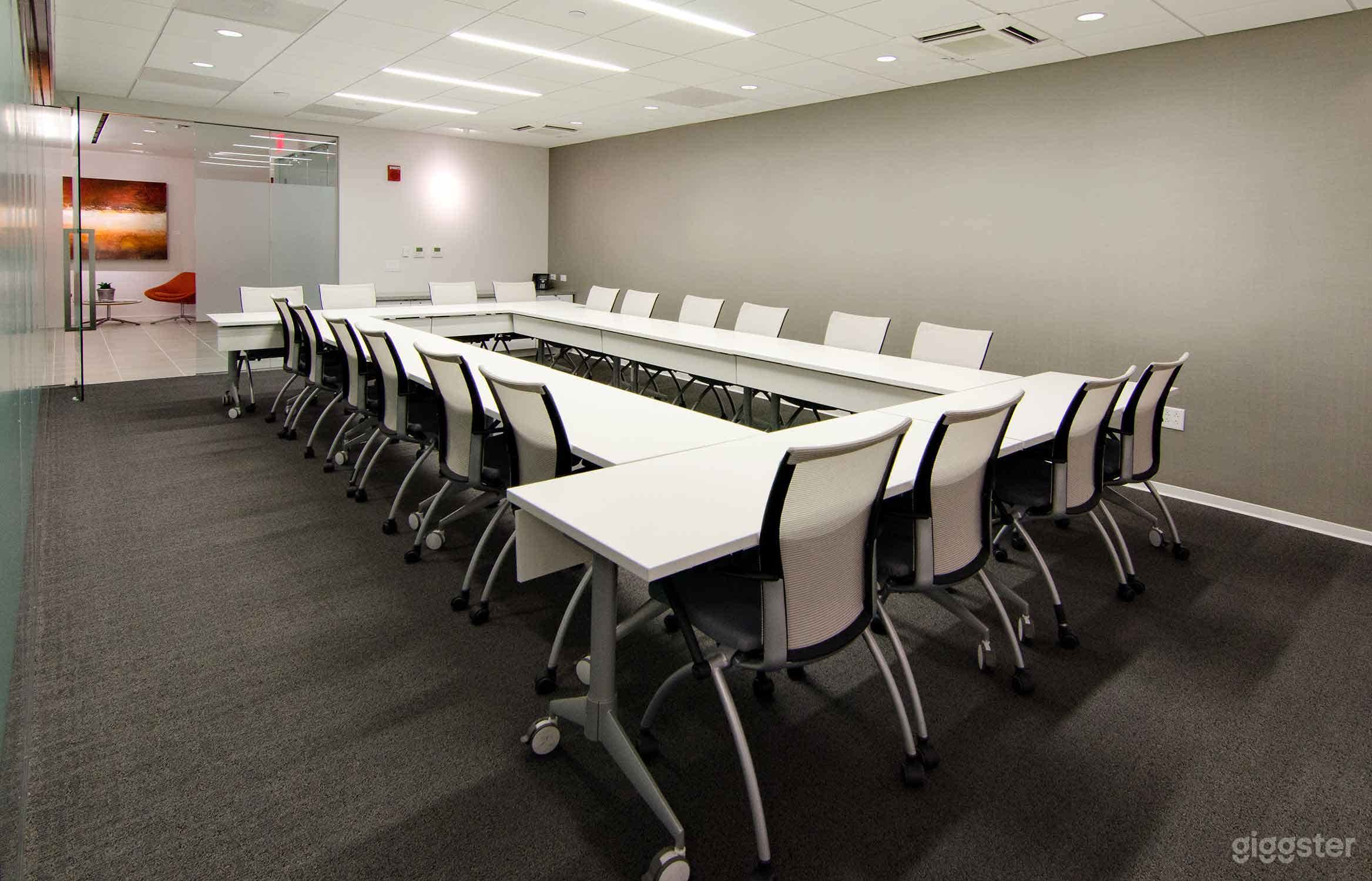 High-Tech Flexible Seating Boardroom  Photo 1