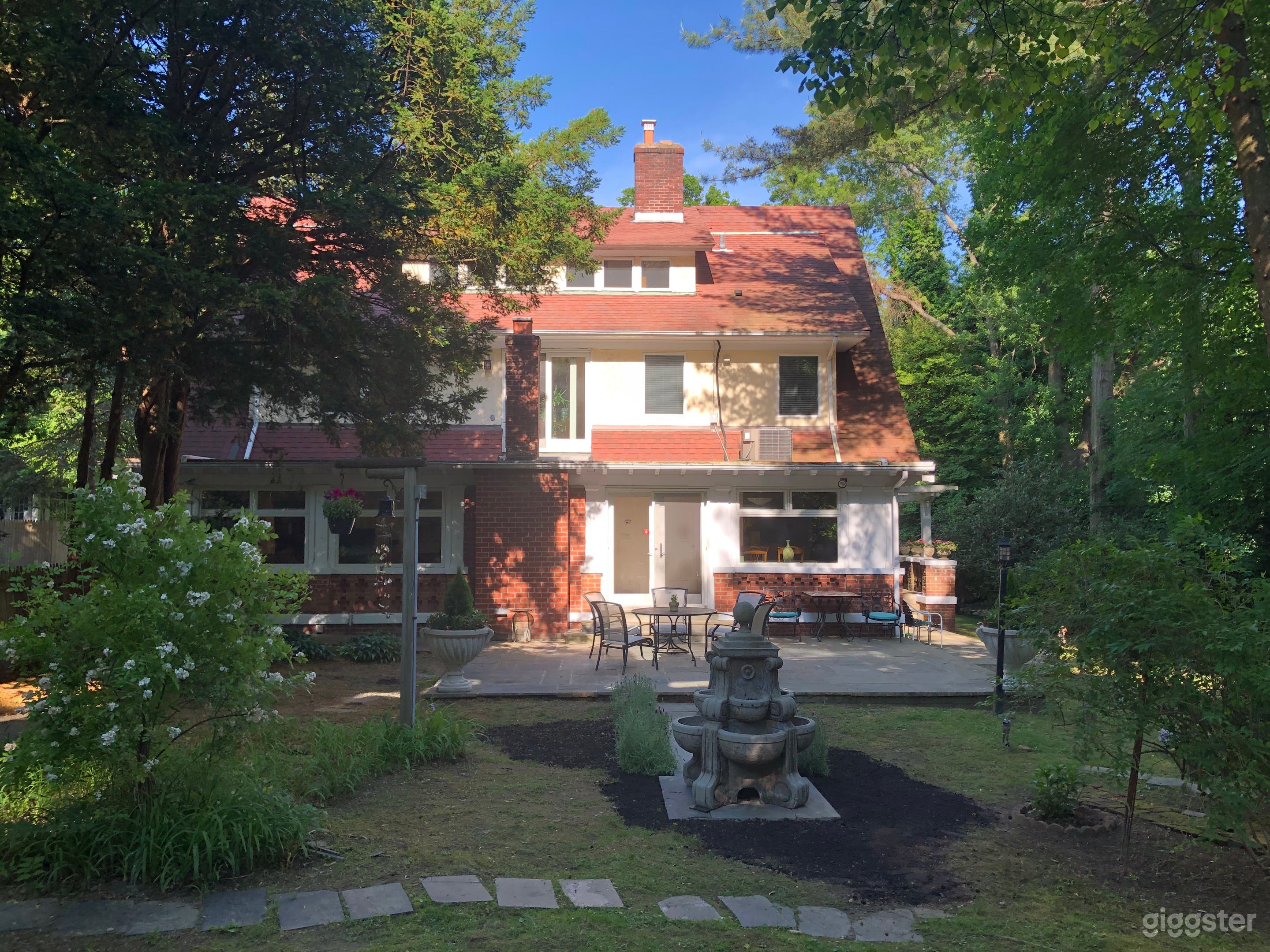 backyard view of the house