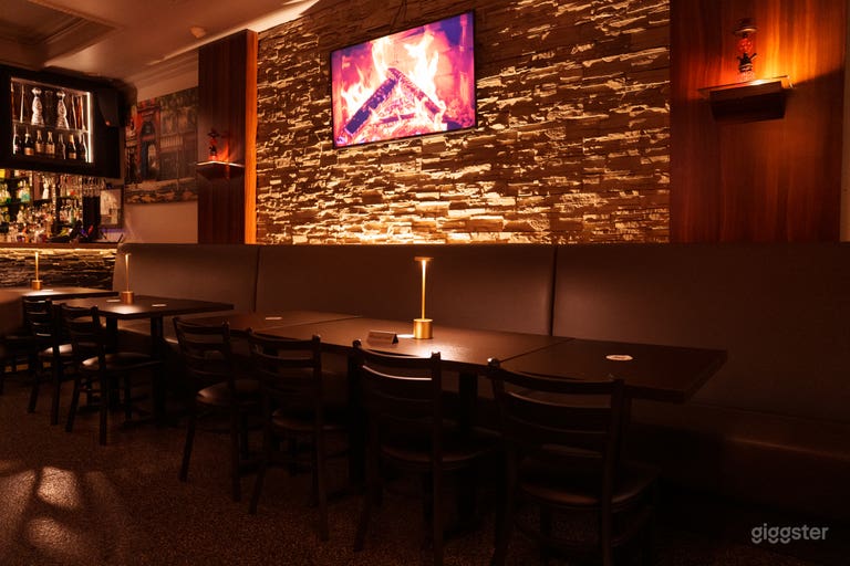  Café Lounge cálido, elegante e íntimo con estética moderna 