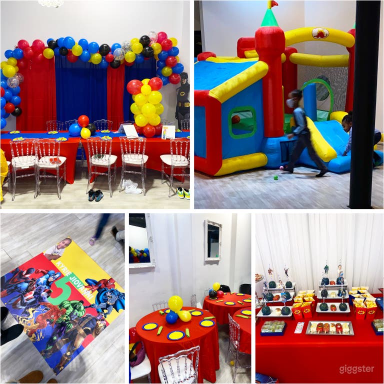  5th birthday party Avengers theme 