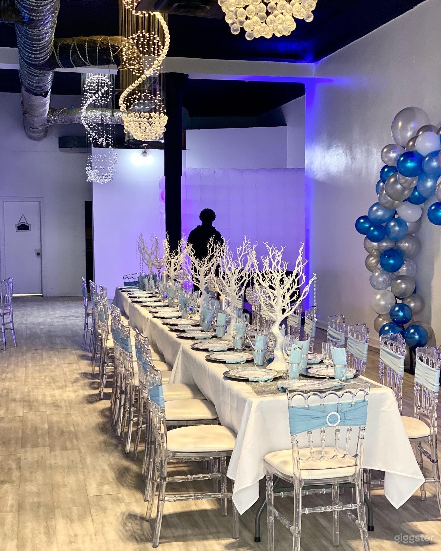 Winter Wonderland birthday soiree