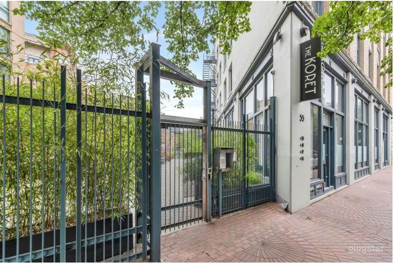  Outside building gate 