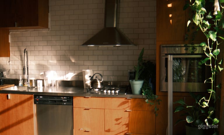  Morning sun coming through the windows
 