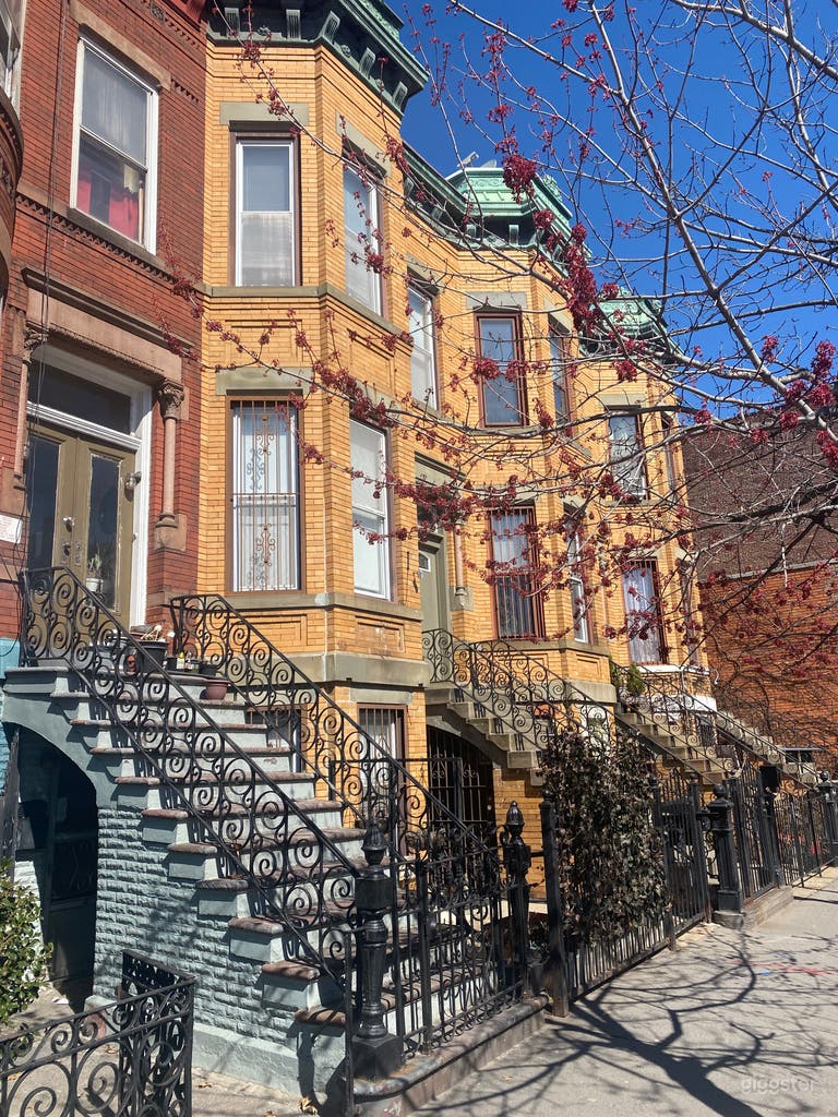  Historic 3-story brick row house in the heart of Jersey City, NJ facing the tree-lined street with close proximity to NYC 