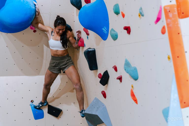  Modern and Vibrant Climbing Gym in town 