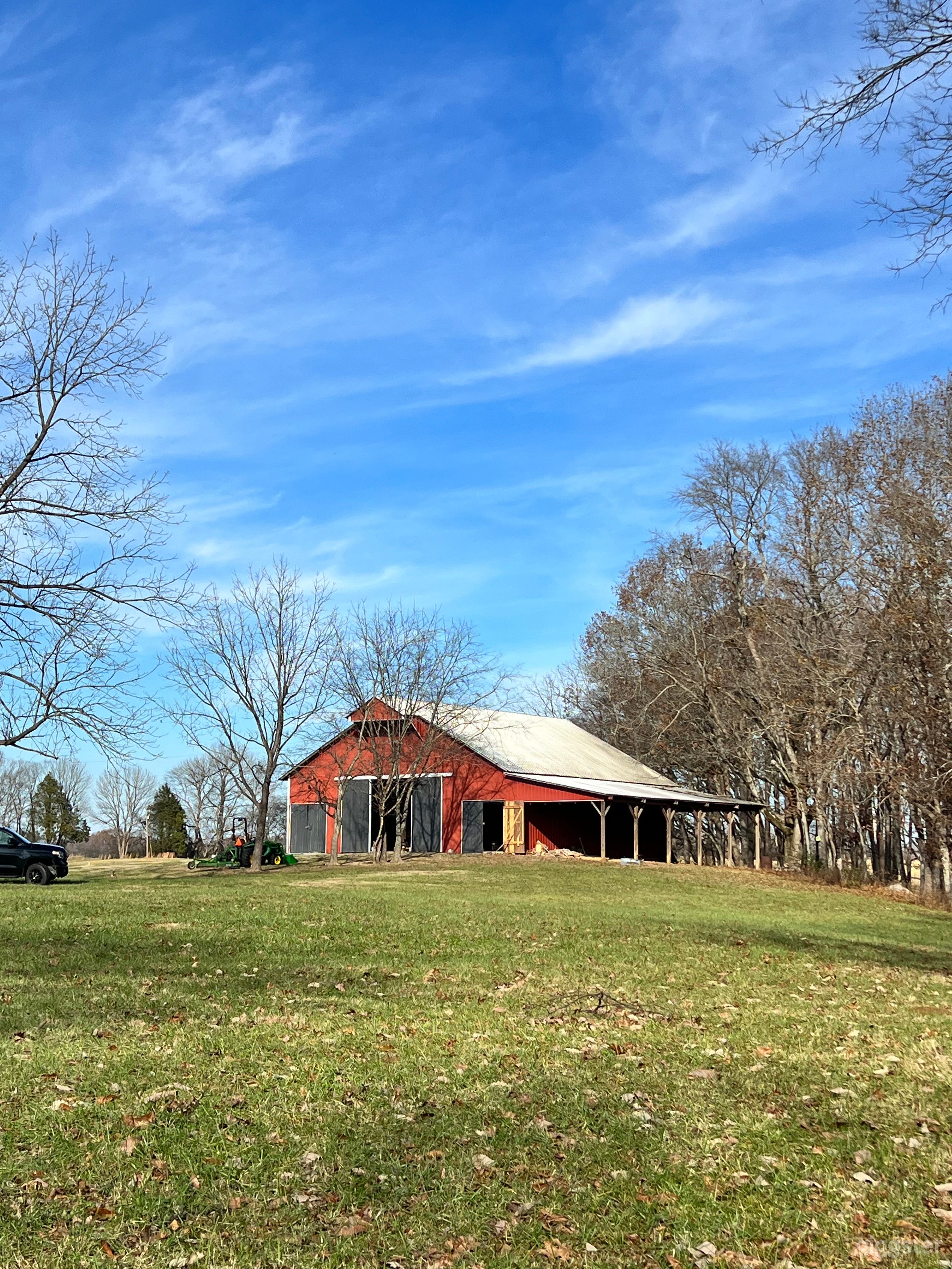 2500sf barn on 8 acres