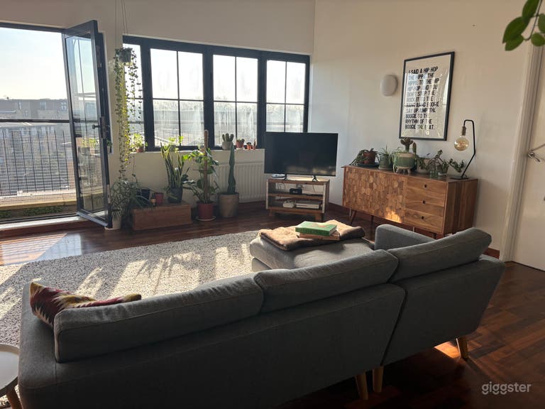 Open Plan NY style Apartment in Hackney 