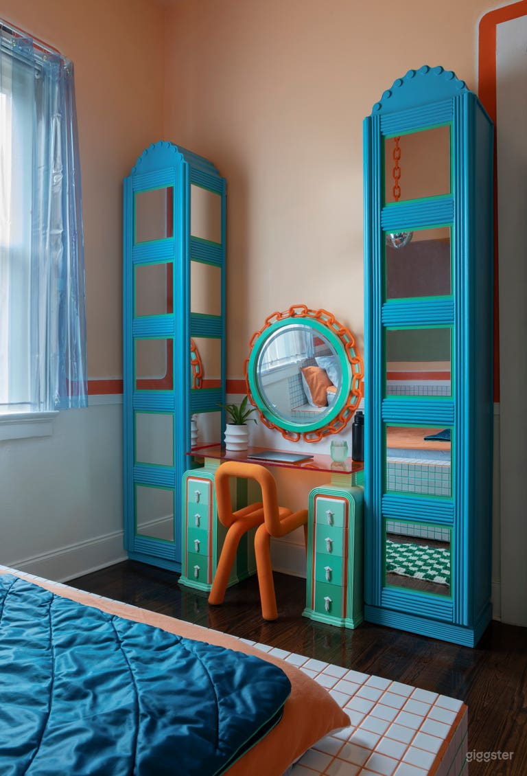  Modern Day Pee Wee's Playhouse! Art Deco & Memphis 