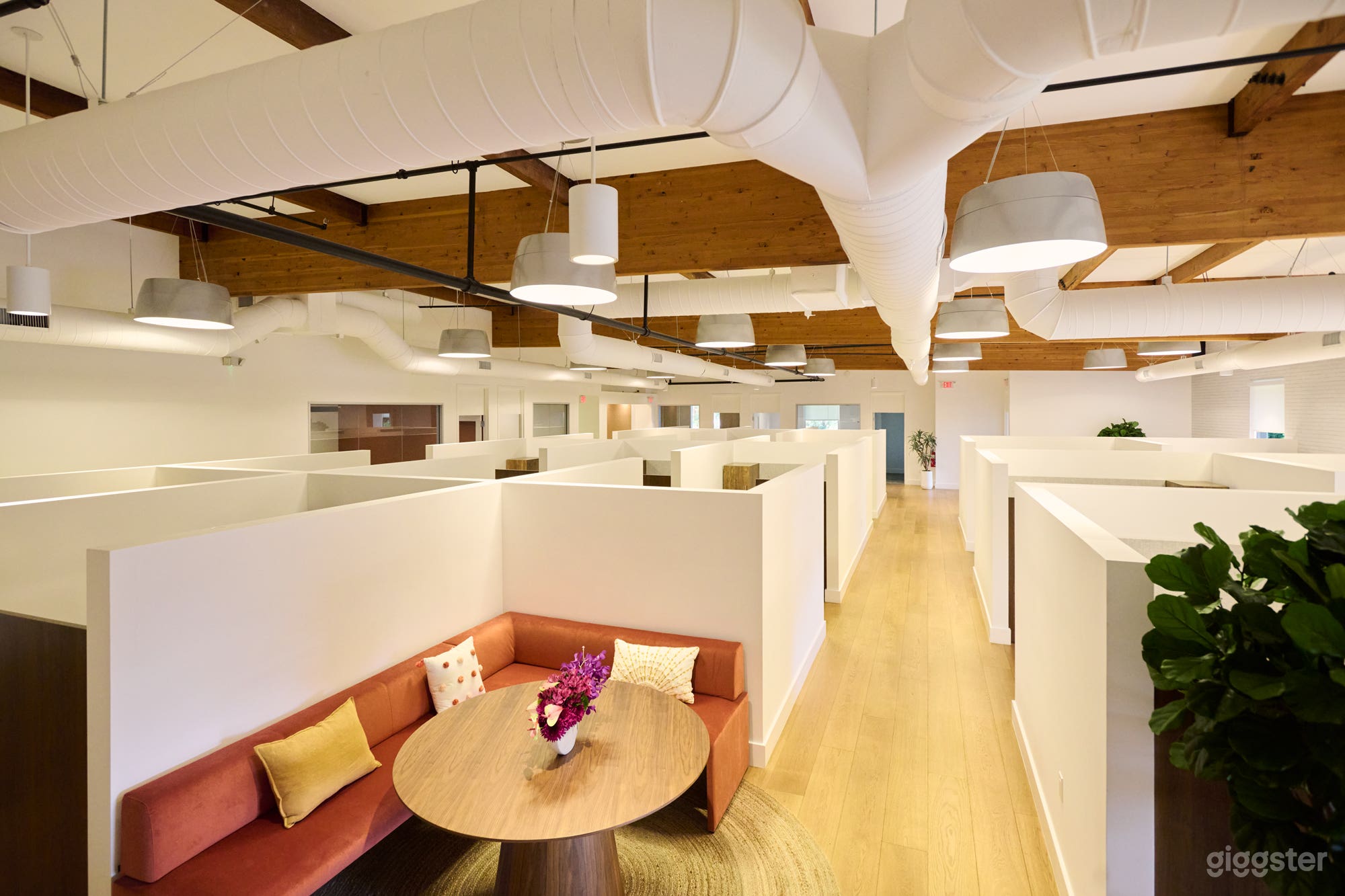 Modern Industrial Office space and Cafeteria Photo 3