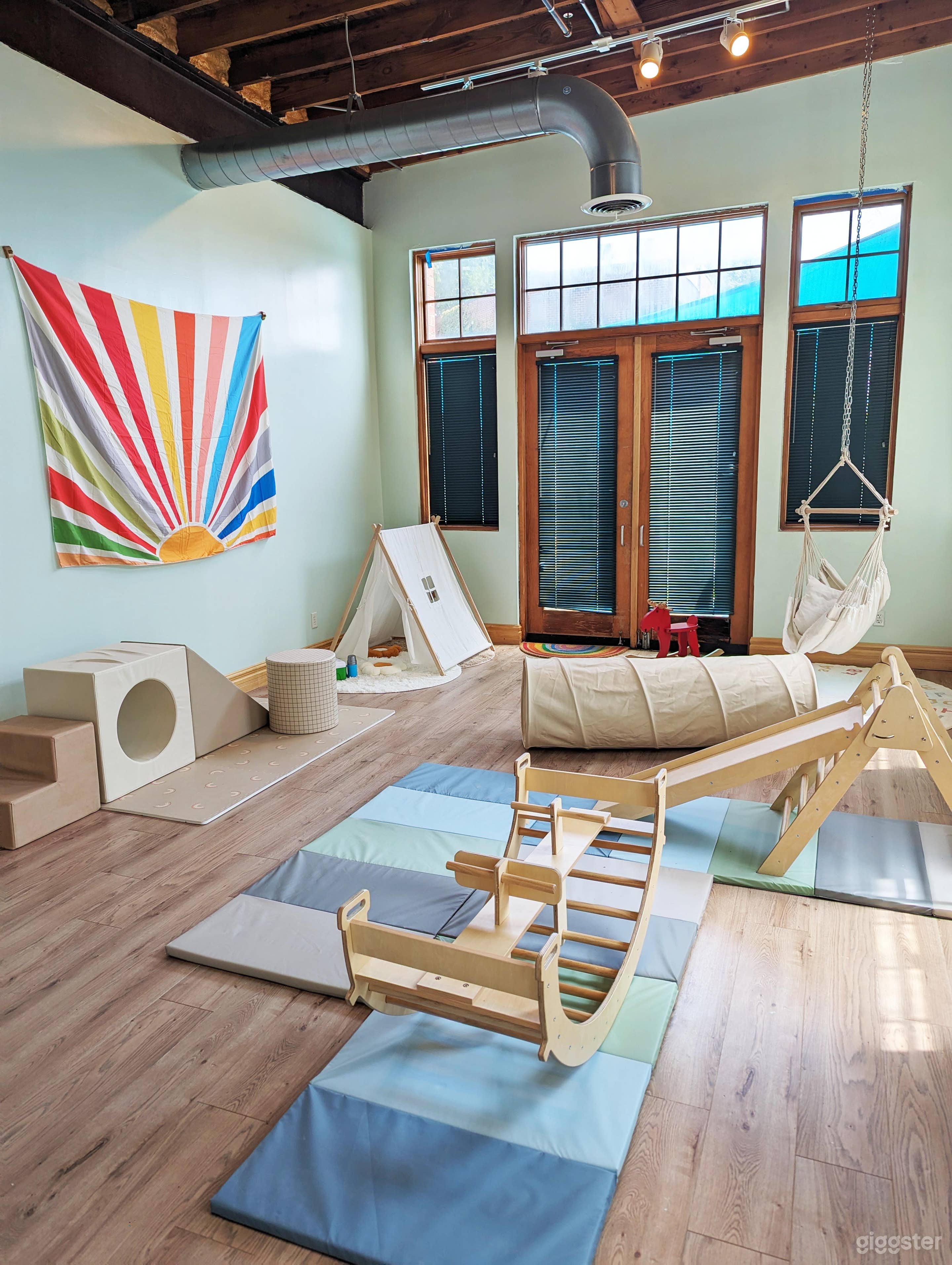 Indoor kid play area