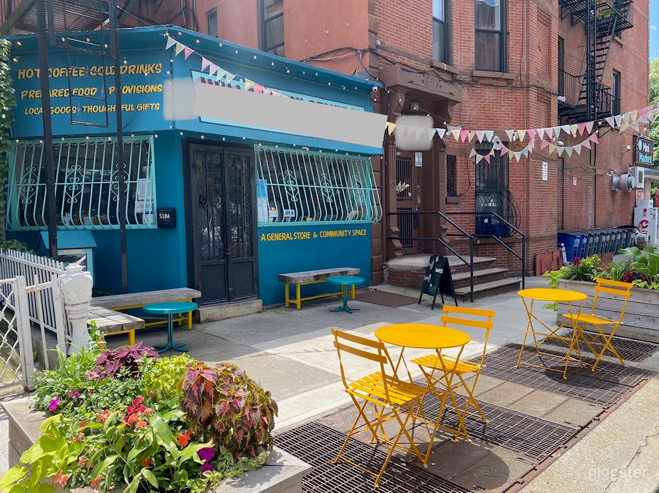 Exterior facing west