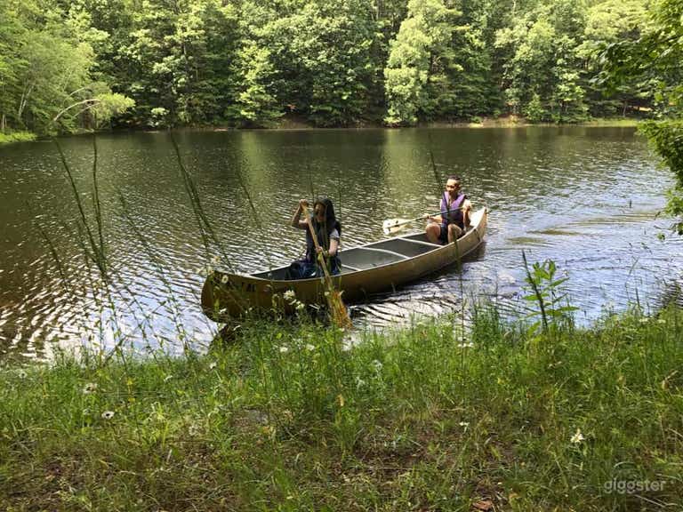  Rural Lakeside Log Home: Location 5195 